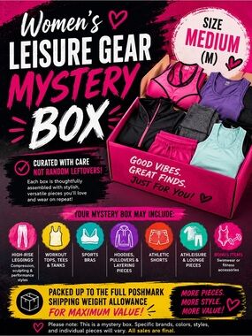 Women's Leisure Gear Mystery Box - SizeM